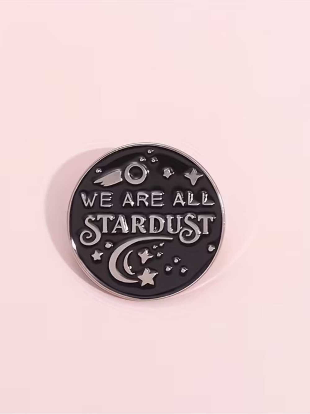 Stardust Black Decorative Wall Accent Plaque